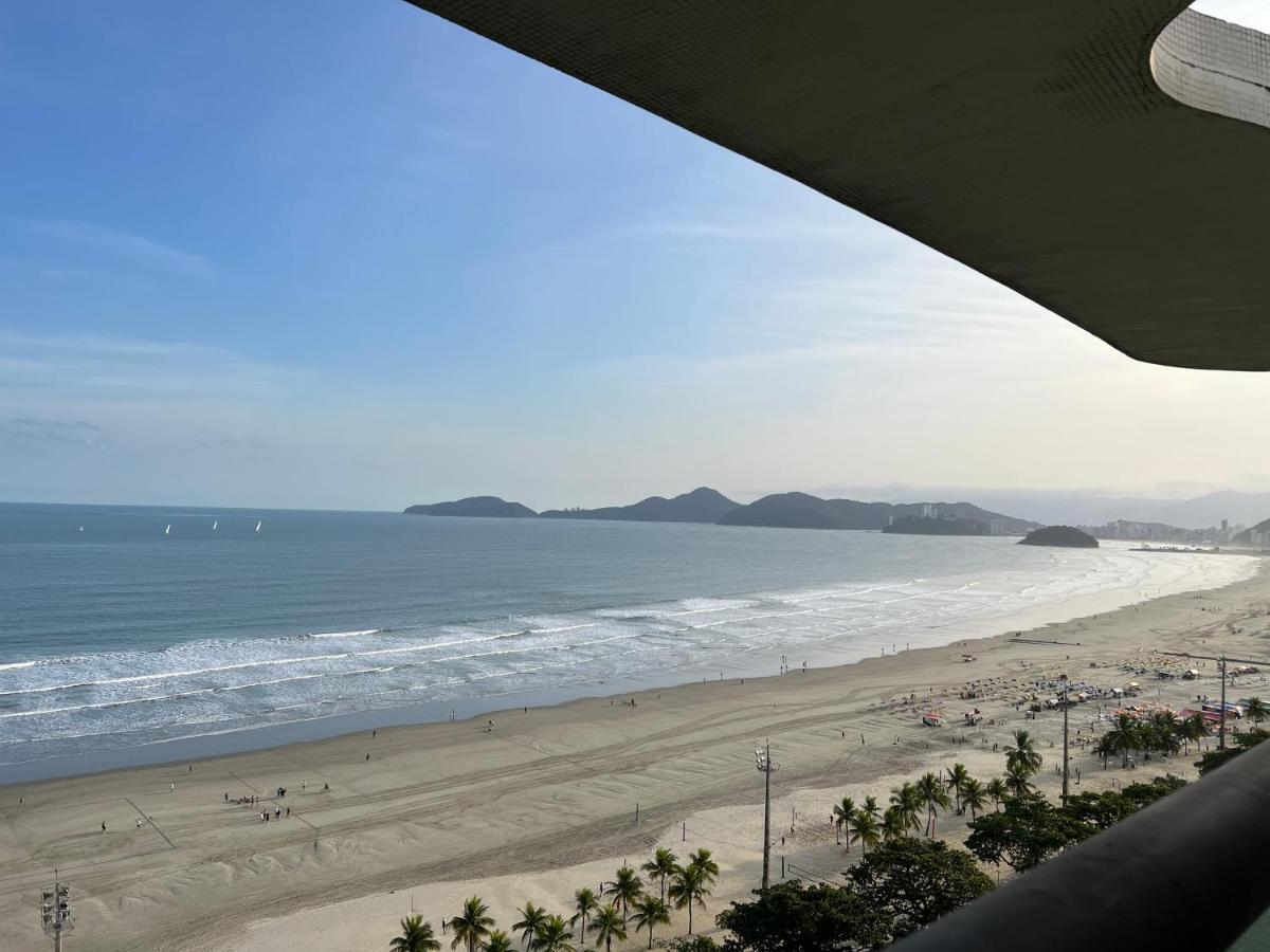 سانتوس Condominio Iconico Boqueirao - Vista Lateral Do Mar المظهر الخارجي الصورة